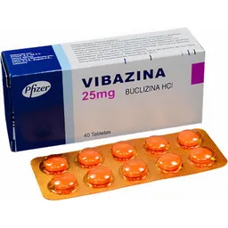 Vibazina Pfizer 40 Tabletas