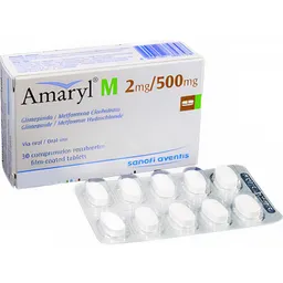 Amaryl M Coadyuvante en Comprimidos