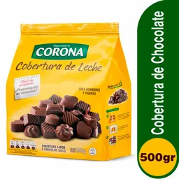 Corona Cobertura de Leche Sabor a Chocolate Dulce