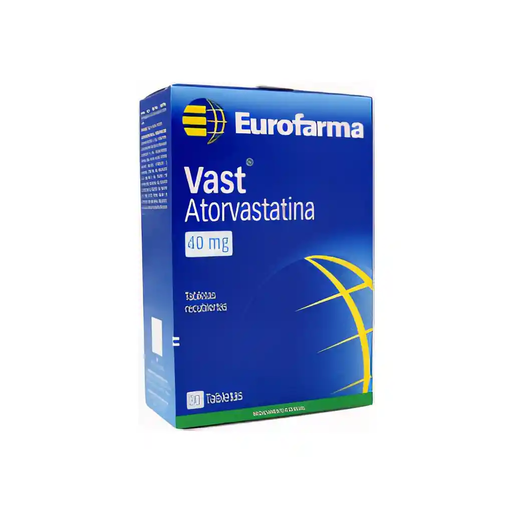 Vast Atorvastatina 40Mg X 30 Tabletas 