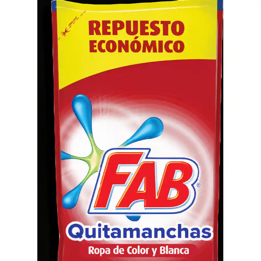 Fab detergente Quitamanchas