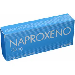 Naproxeno La Sante Antiinflamatorio No Esteroideo (500 Mg) Tabletas