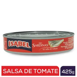 Isabel Sardinas en Salsa de Tomate