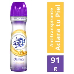 Lady Speed Stick Antitranspirante en Aerosol Derma + Vitamina E