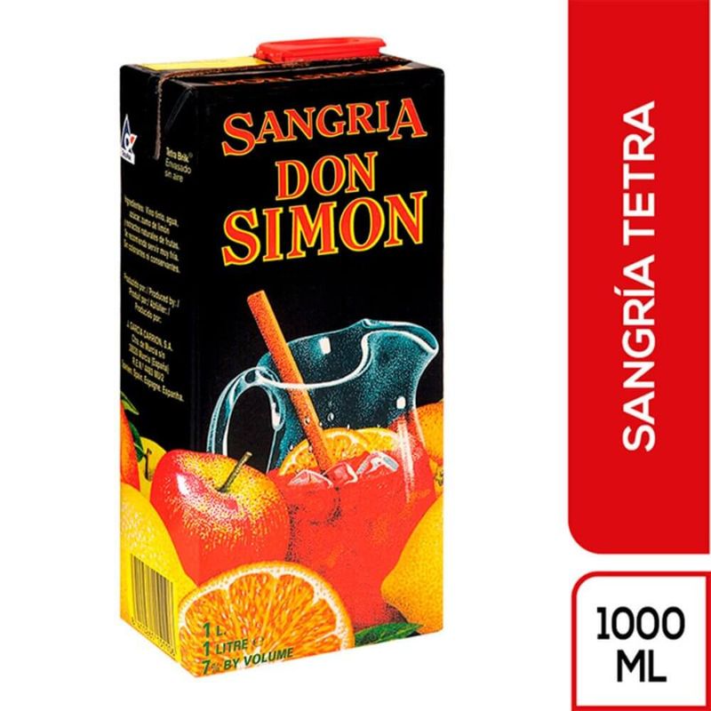 Don Simón Aperitivo Sangría Tetra 1000 ml