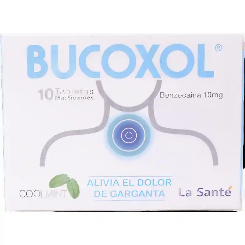 Bucoxol Tableta Masticable (10 Mg)