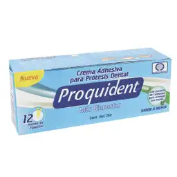 Proquident Crema Adhesiva para Prótesis Dental Sabor a Menta