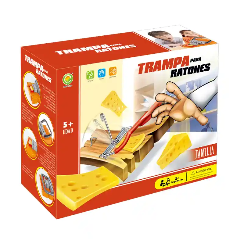 Faroplay Juego de Mesa Trampa para Ratones