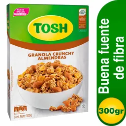 Tosh Granola Crunchy con Trozos de Almendras