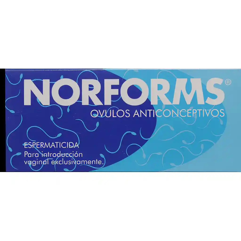 Norforms Óvulos Anticonceptivos Espermicida