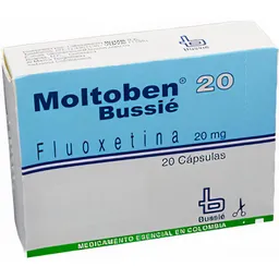 Moltoben (20 mg) Cápsulas