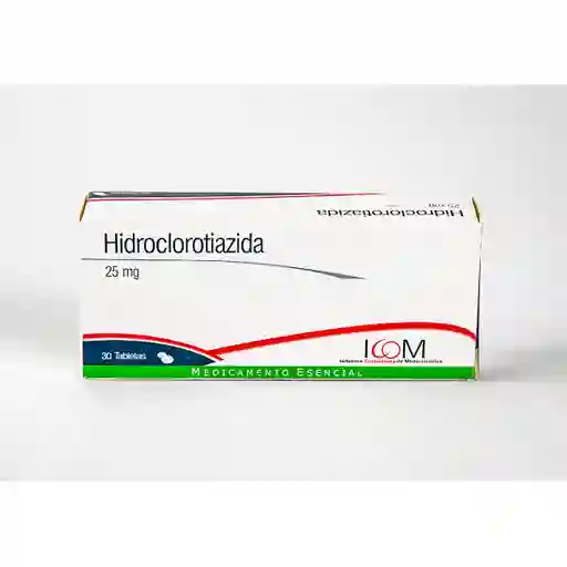 Icom Hidroclorotiazida 25 Mg