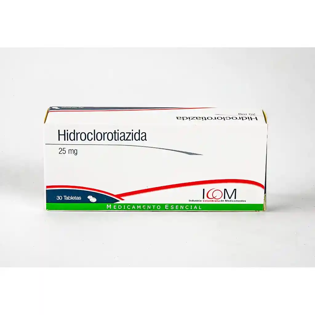 Icom Hidroclorotiazida 25 Mg