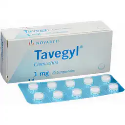 Tavegyl Glaxosmithkline Consumer Healthcare 20 Comprimidos