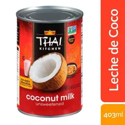 Thai Kitchen Leche de Coco sin Azúcar en Lata