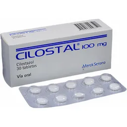 Cilostal Antiplaquetario en Tabletas