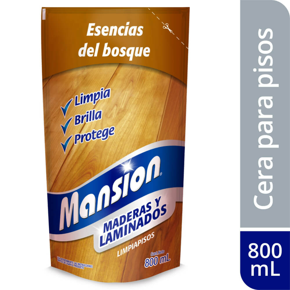 Mansion Limpiador para Pisos de Madera y Laminados 800 ml