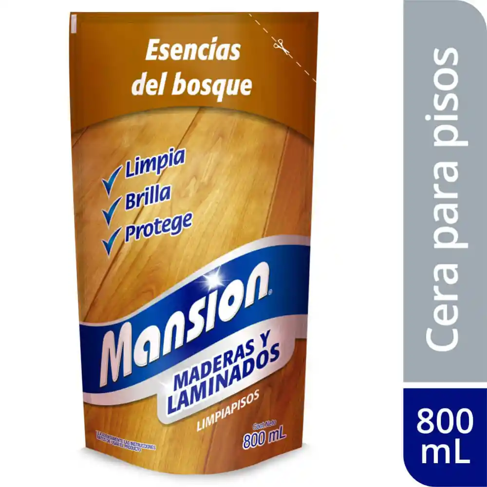 Mansion Limpiador para Pisos de Madera y Laminados