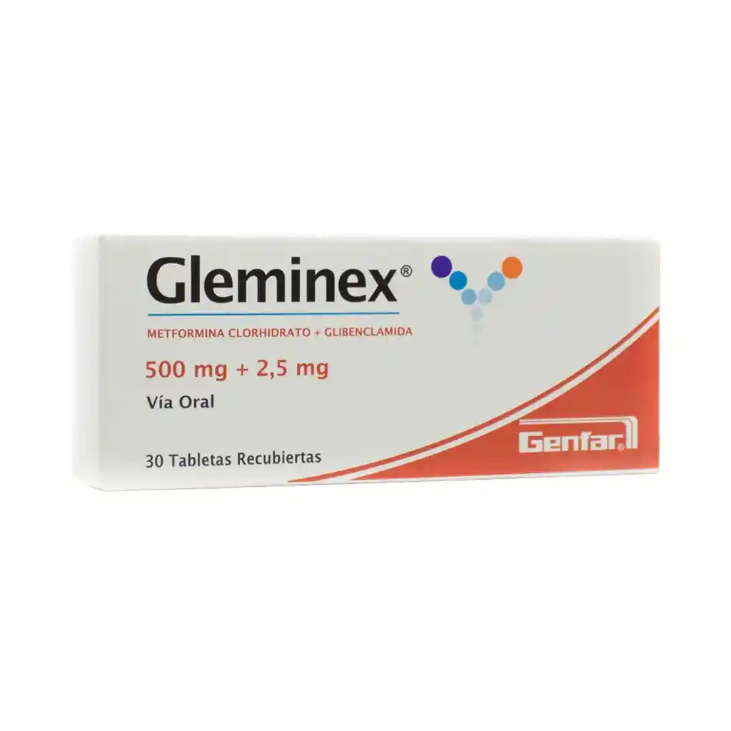 Gleminex Hipoglucemiante en Tabletas Recubiertas