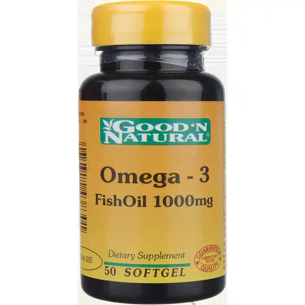 Goodn Natural Omega 3 Fish Oil 1000 Mg Frascox50 Softge