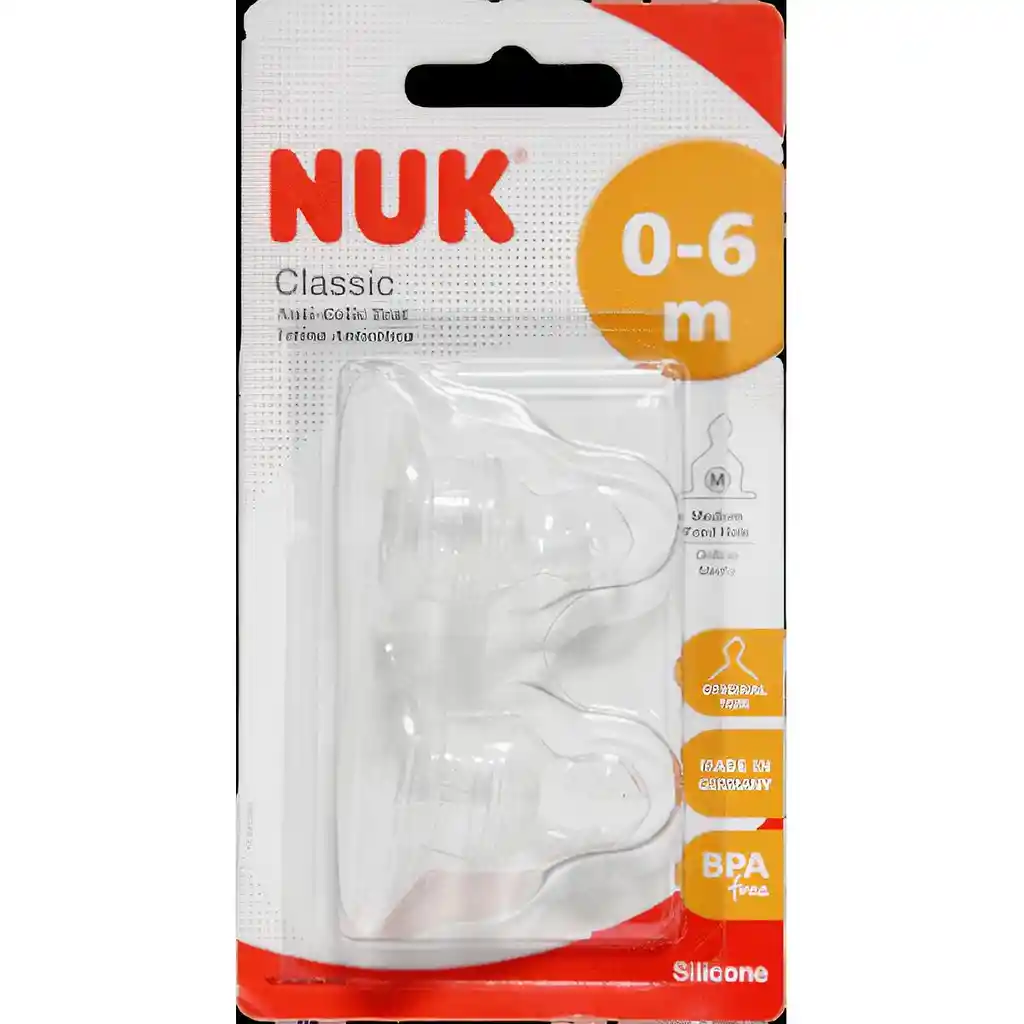 Nuk Chupo De Silicona Classsic 1 Und