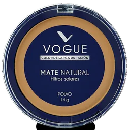 Vogue Polvo Compacto Mate Natural Gitano con Filtro Solar