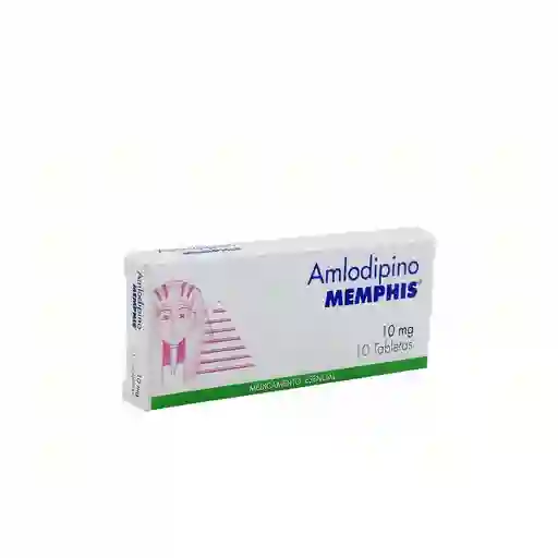 Memphis Amlodipino Antihipertensivo (10 mg) Tabletas