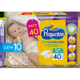 Pequeñín Pañales Extra protección Etapa 1