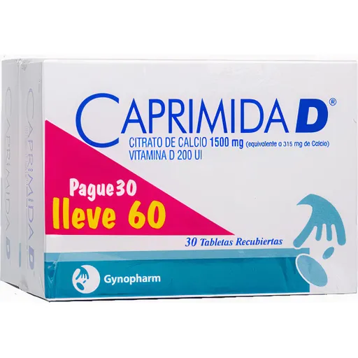Caprimida D Gynopharm(1500 Mg)