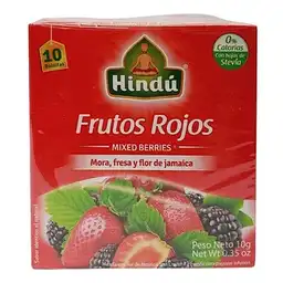 Hindu Te Frutos Rojos