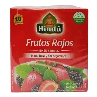 Hindu Te Frutos Rojos