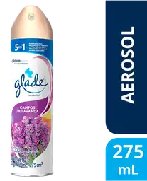 Glade Ambientador 5 en 1 Campos de Lavanda en Aerosol