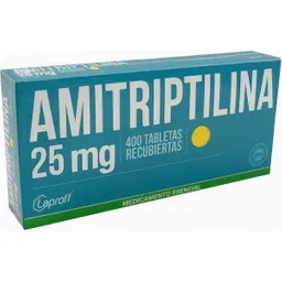 Amitriptilina Laproff 25 Mg 400 Tabletas Lp
