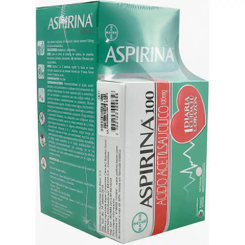 Aspirina 100 Mg Caja + Ultra 100 Table