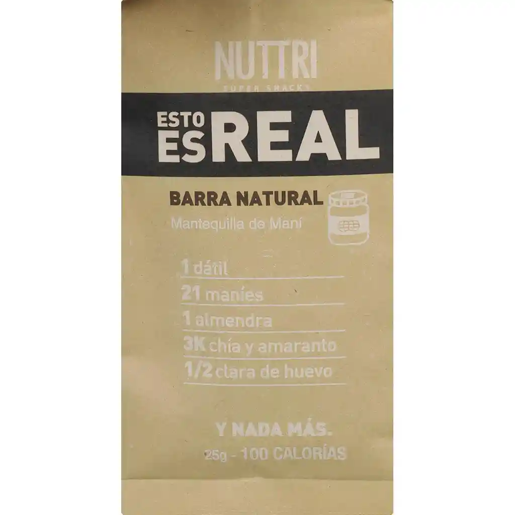 Nutti Barra Natural