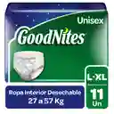 Good Nites Ropa Interior Unisex Desechable L-XL