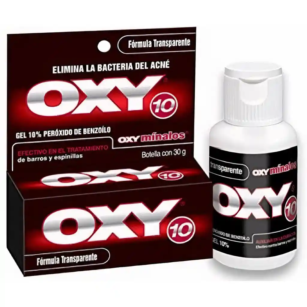 Oxy 10 Gel Contra el Acné Transparente