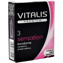 Vitalis Preservativos Sensation x 3 Unidades