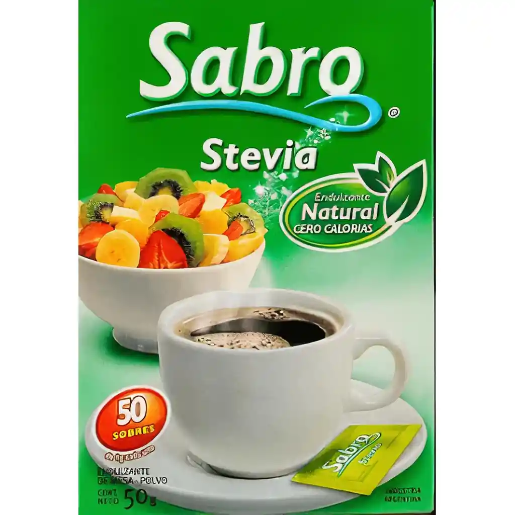 Sabro Endulzante Stevia Pol Oral Caj