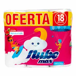 Nube Papel Higiénico Max Triple Hoja