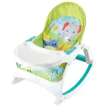 Silla Mecedora Vibradora Crece Conmigo Bebe con Bandeja Elefante