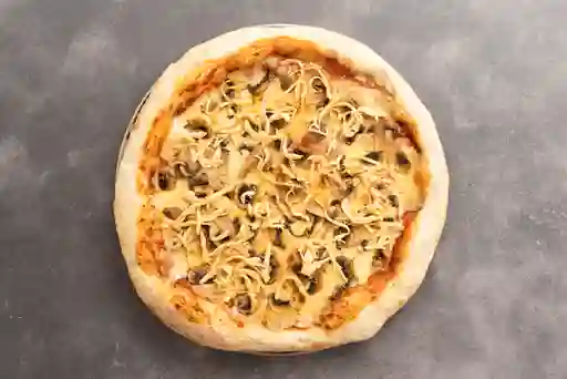 Pizza Grande de Pollo con Champiñones