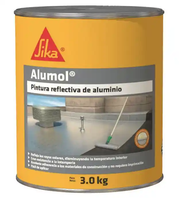 Sika Alumol Pintura para protección de cubiertas 3kg