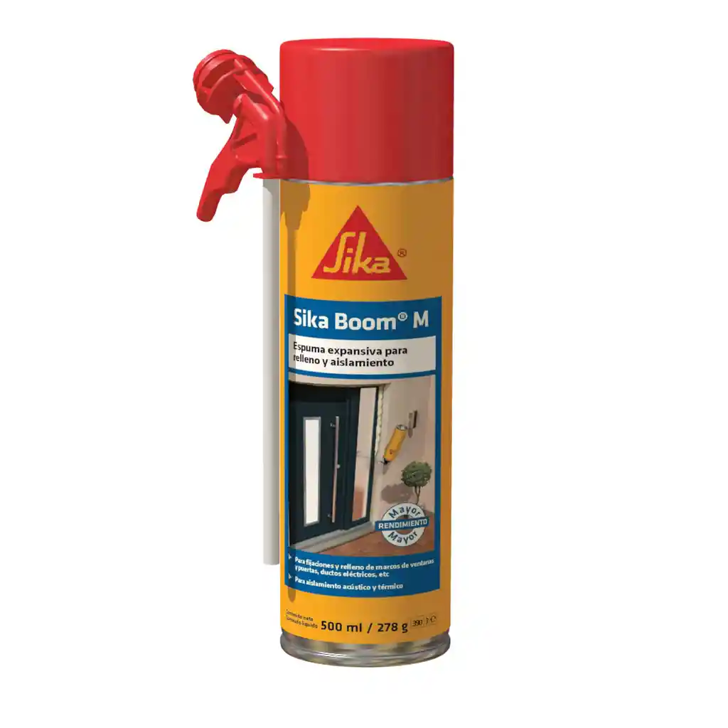 Sika Boom M Espuma expansiva para relleno y aislamiento 500ml