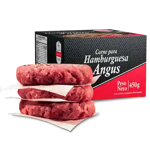 Carne de Hamburguesa Angus