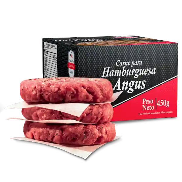 Carne de Hamburguesa Angus