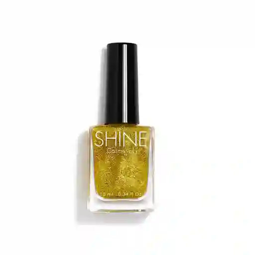 SHINE COSMETICS Esmalte De Uñas Glitter Gold