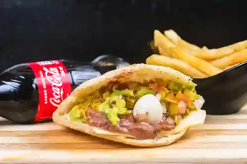 Combo Arepa Mexicana