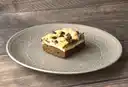 Brownie Cheesecake con Galleta