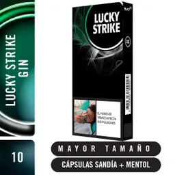 Lucky Strike Cigarrillos Strike Gin